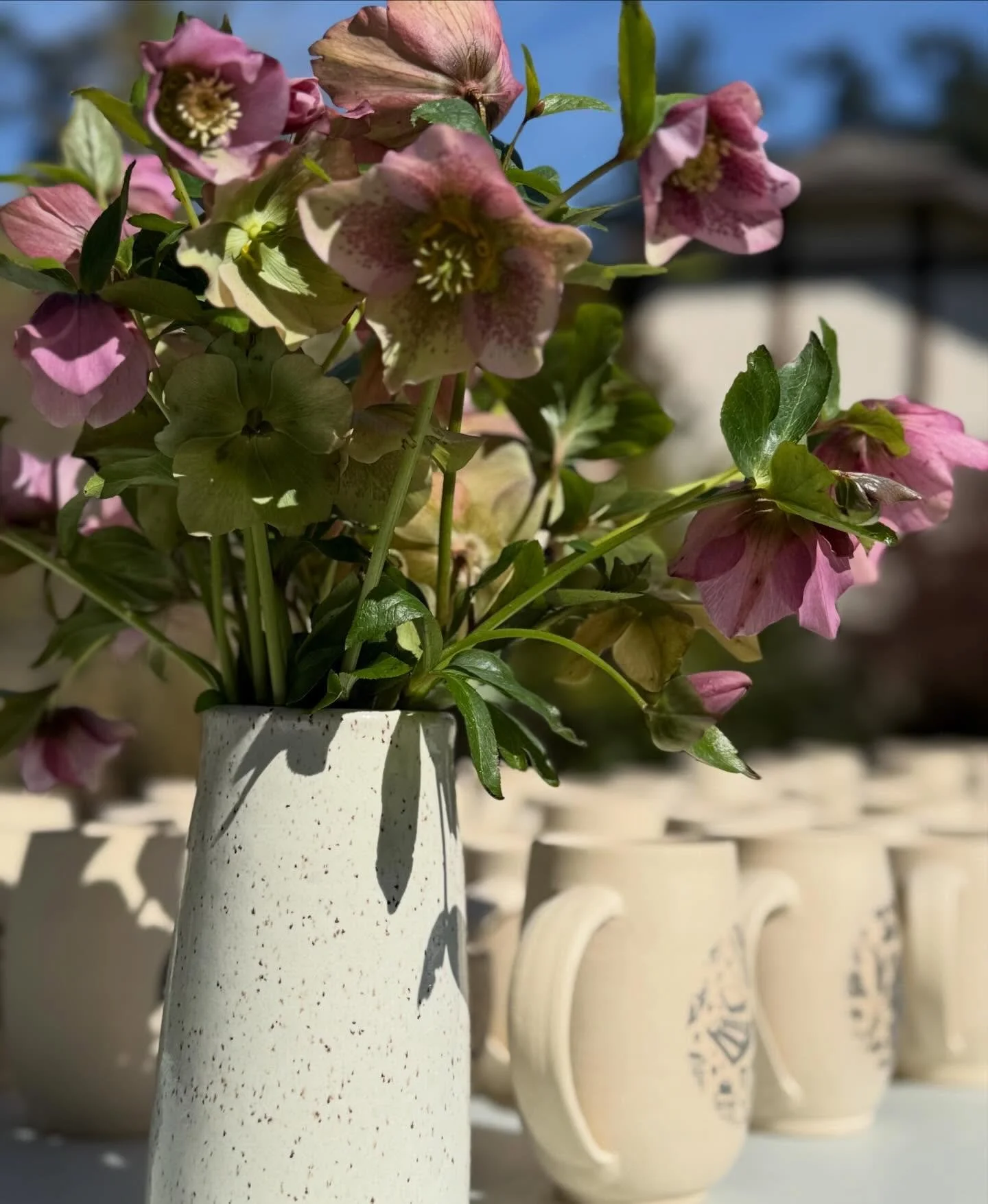 Yesterday was perfect. I got my first garden bouquet from the kids while glazing outside for the first time this year. They were happily riding their bikes and tidying up the garden beds while I worked, popsicles in hand, jackets finally ditched. It 
