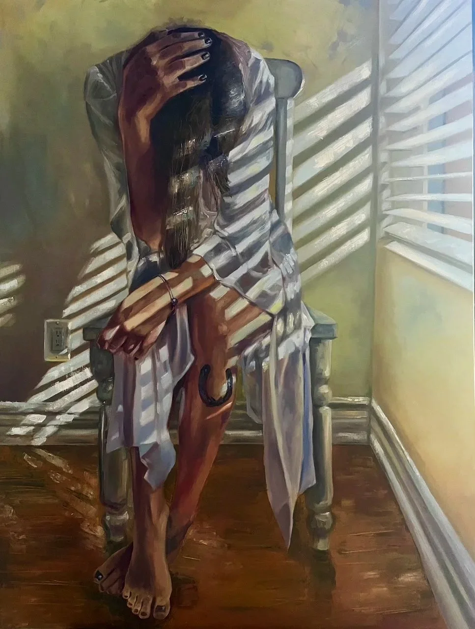 "Break of Day"
Oil on Canvas, 40"x30", 2026