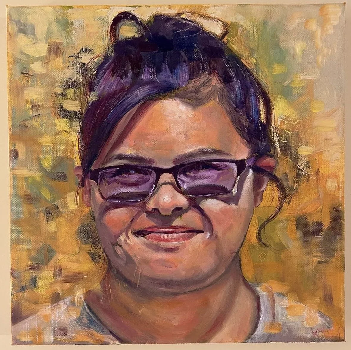 "Jessica"
Oil on Canvas, 12x12, 2024