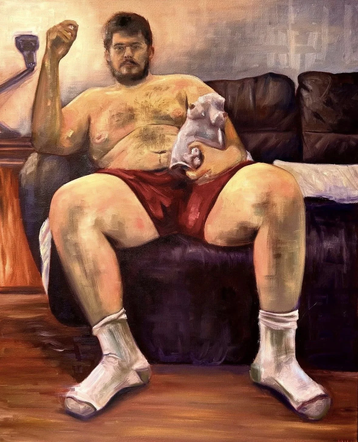 "Eduardo"
30"x24", Oil on Canvas, 2023