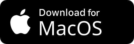 Apple logo and text 'Download for MacOS' on black background.