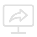 Share and streaming icon