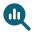 Geometric drawing of an outline square with sections divided by vertical, horizontal, and half circle lines.