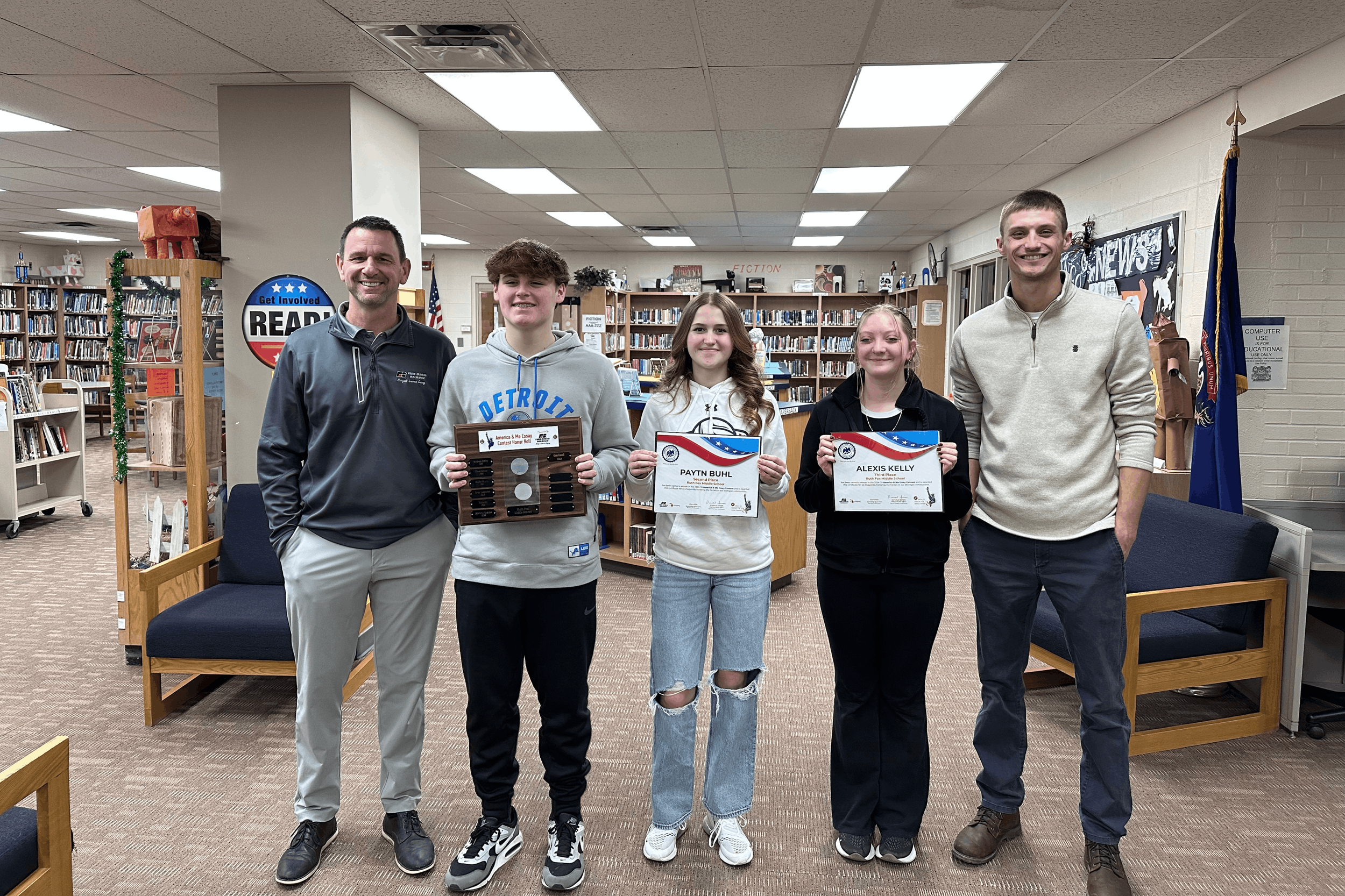 LOCAL STUDENT NAMED ESSAY CONTEST WINNER North Branch, Ml February 2025 