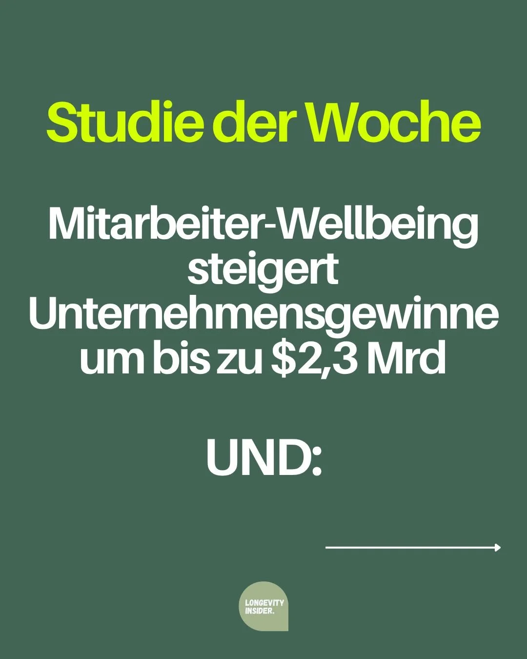 Zwei aktuelle Studien liefern zusammen ein klares Bild: Das Oxford Wellbeing Research Centre untersuchte rund eine Million Mitarbeiter:innen in 1.782 US-Unternehmen und stellte fest, dass ein Punkt mehr auf der Zufriedenheitsskala mit 1&ndash;1,2 Pro