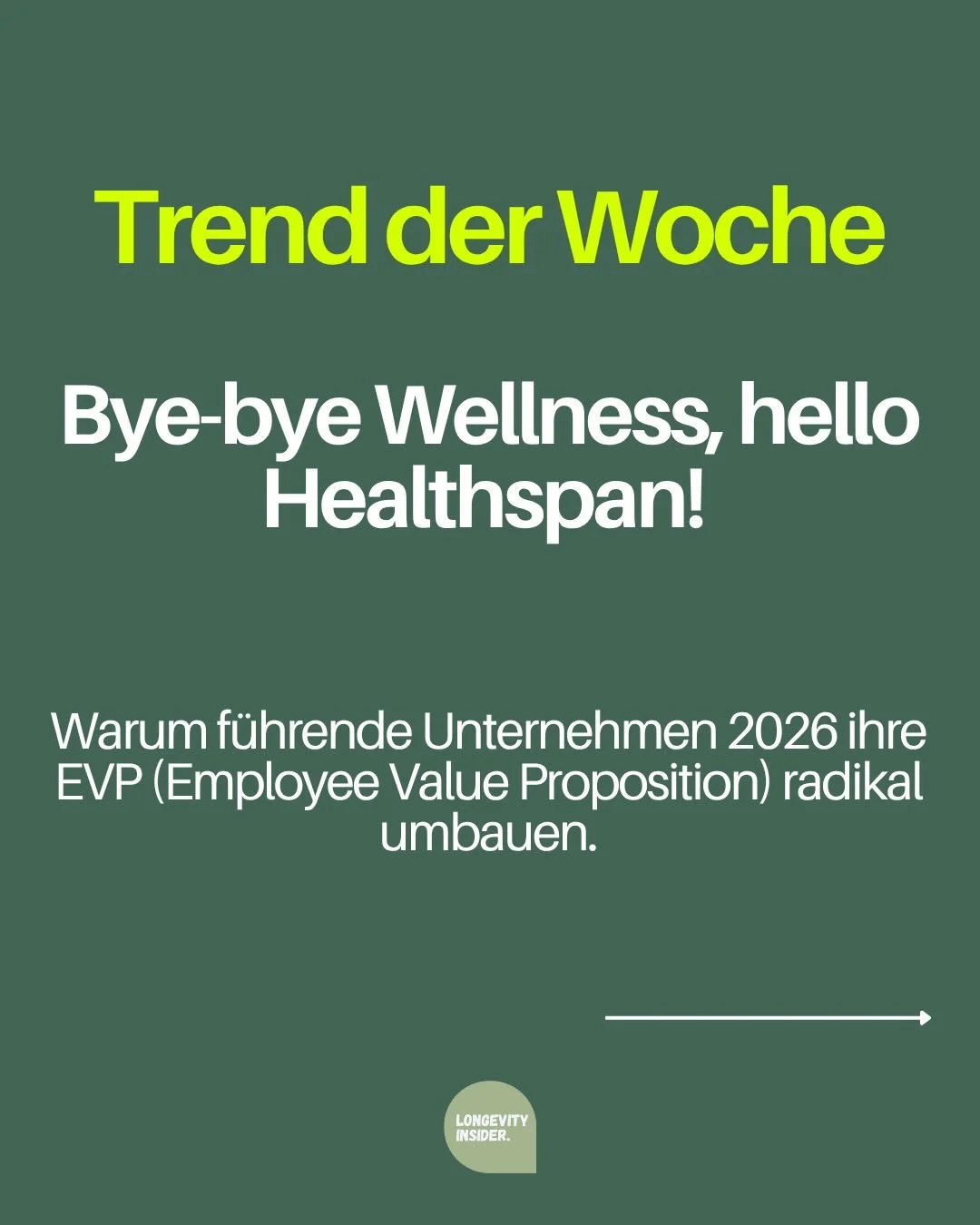 #LongevityInsider #Healthspan #EmployerBranding