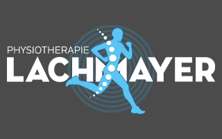 Logo für Physiotherapie Lachayer mit einem laufenden menschlichen Silhouetten-Icon und dem Text 'Physiotherapie Lachayer'