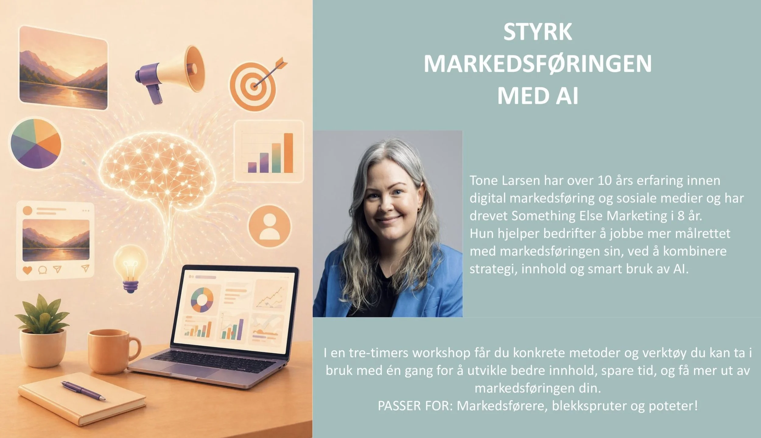 Workshop for SMBer: Styrk markedsføringen med AI