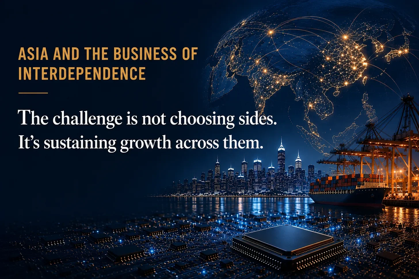 Asia’s Next Economic Play: Supply Chains, Semiconductor Scale, and Economic Integration in a Multipolar World