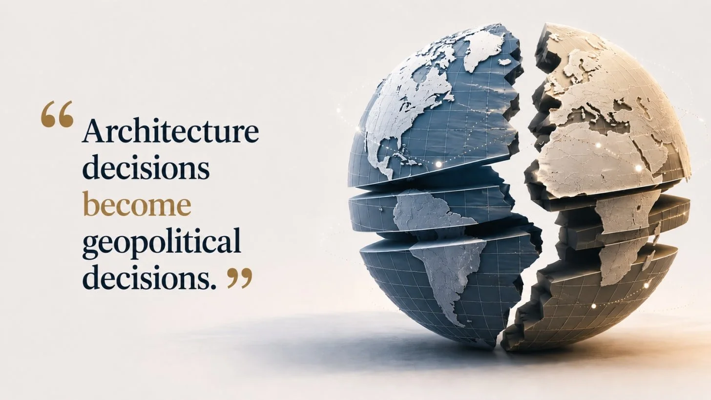 AI Stack Fragmentation: Critical Decisions Under Geopolitical and Regulatory Divergence