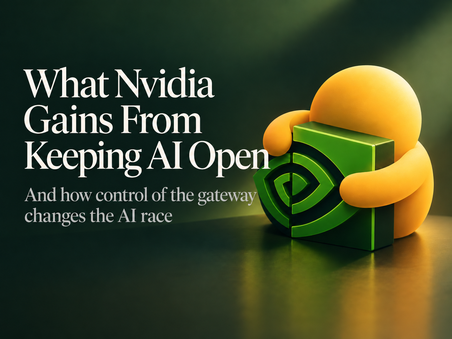 What NVIDIA Gains From Keeping AI Open