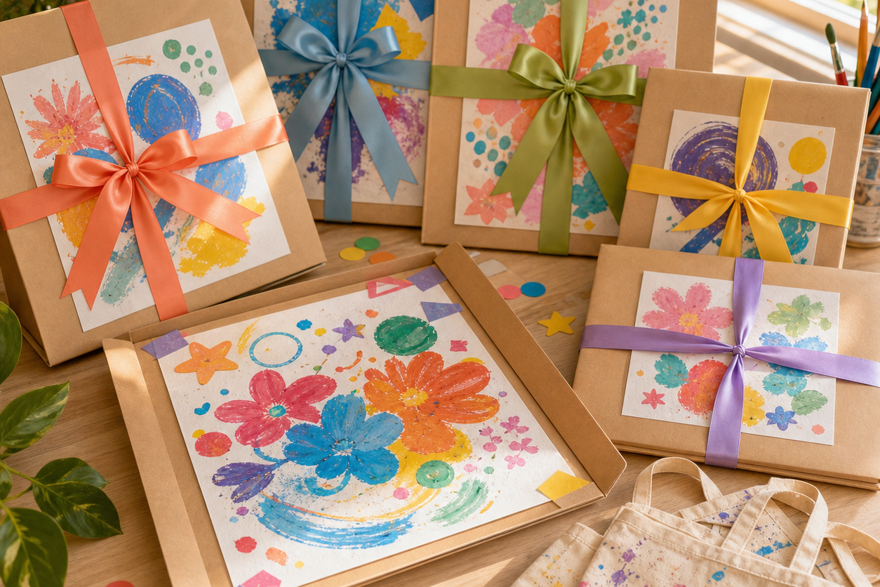 Art to remember from a UBABY COLOR party