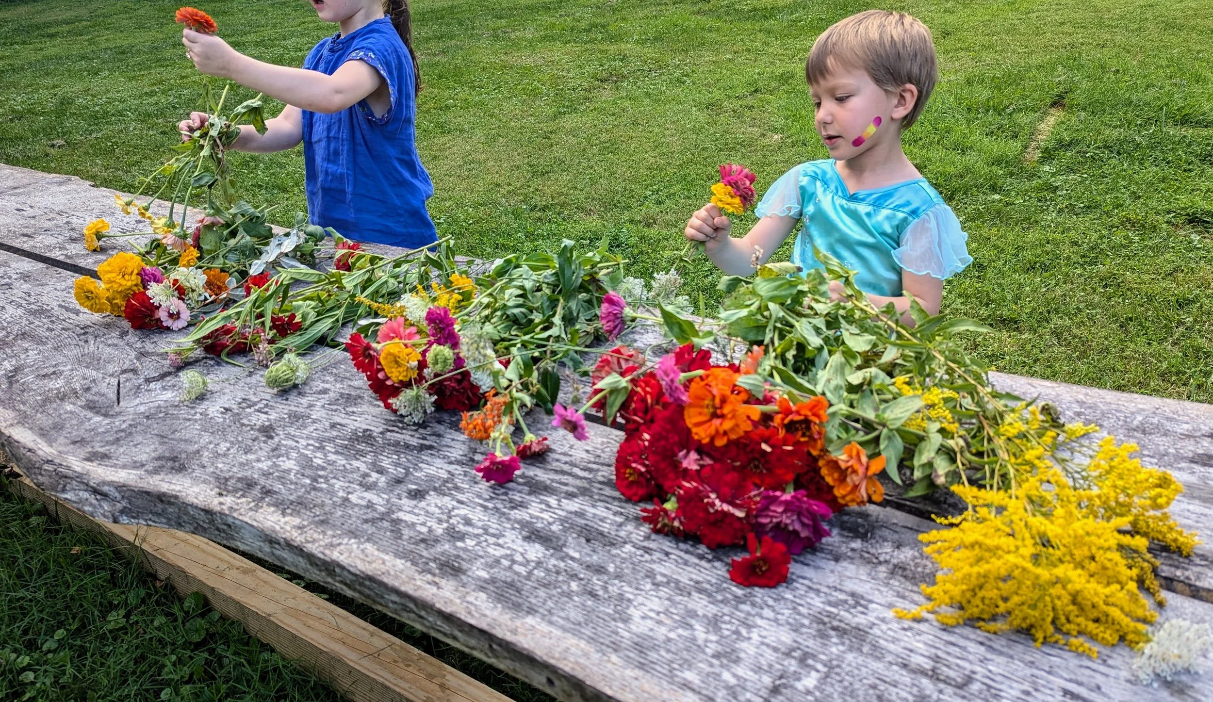 Private Pick-Your-Own and Floral Arrangement