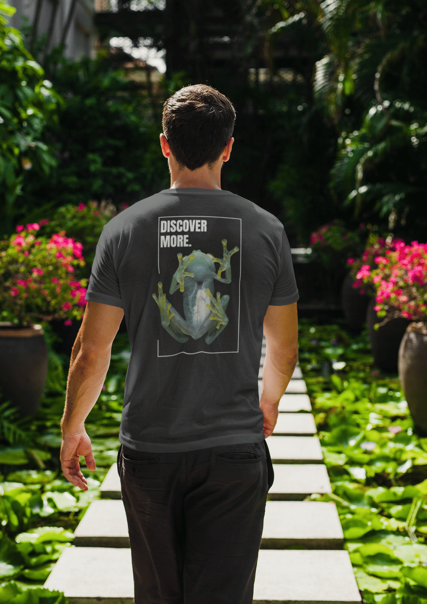 Discover More | Glass Frog Graphic Tee