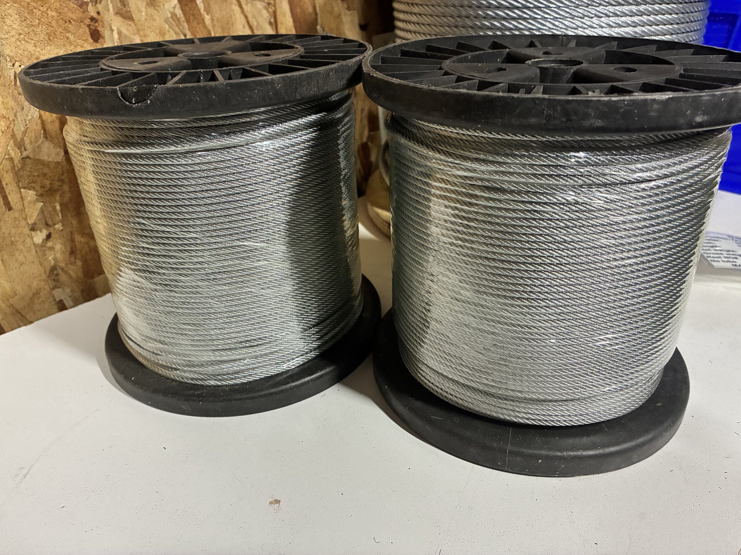1/8" galvanized cable
