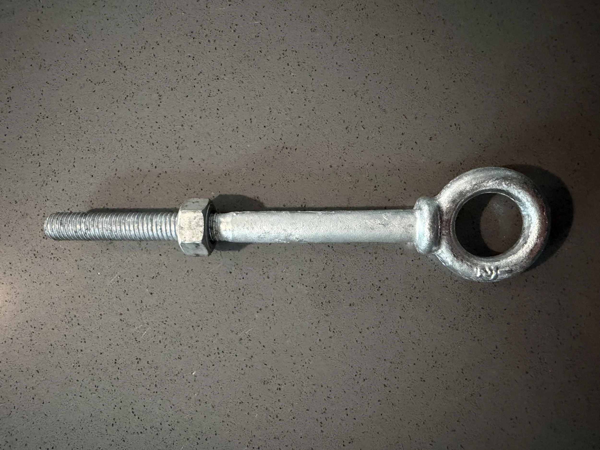 eyebolt with shoulder 1/2" x 6"