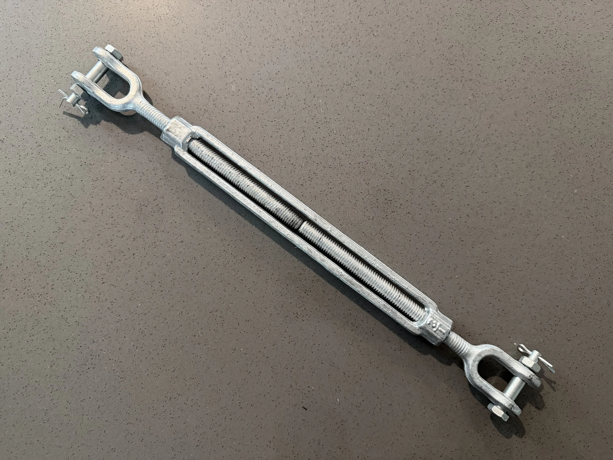 1/2" x 9" clevis turnbuckle