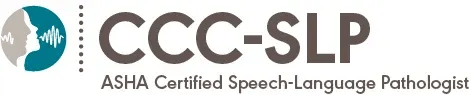 Logo for ASHA Certified Speech-Language Pathologist in Vista, CA