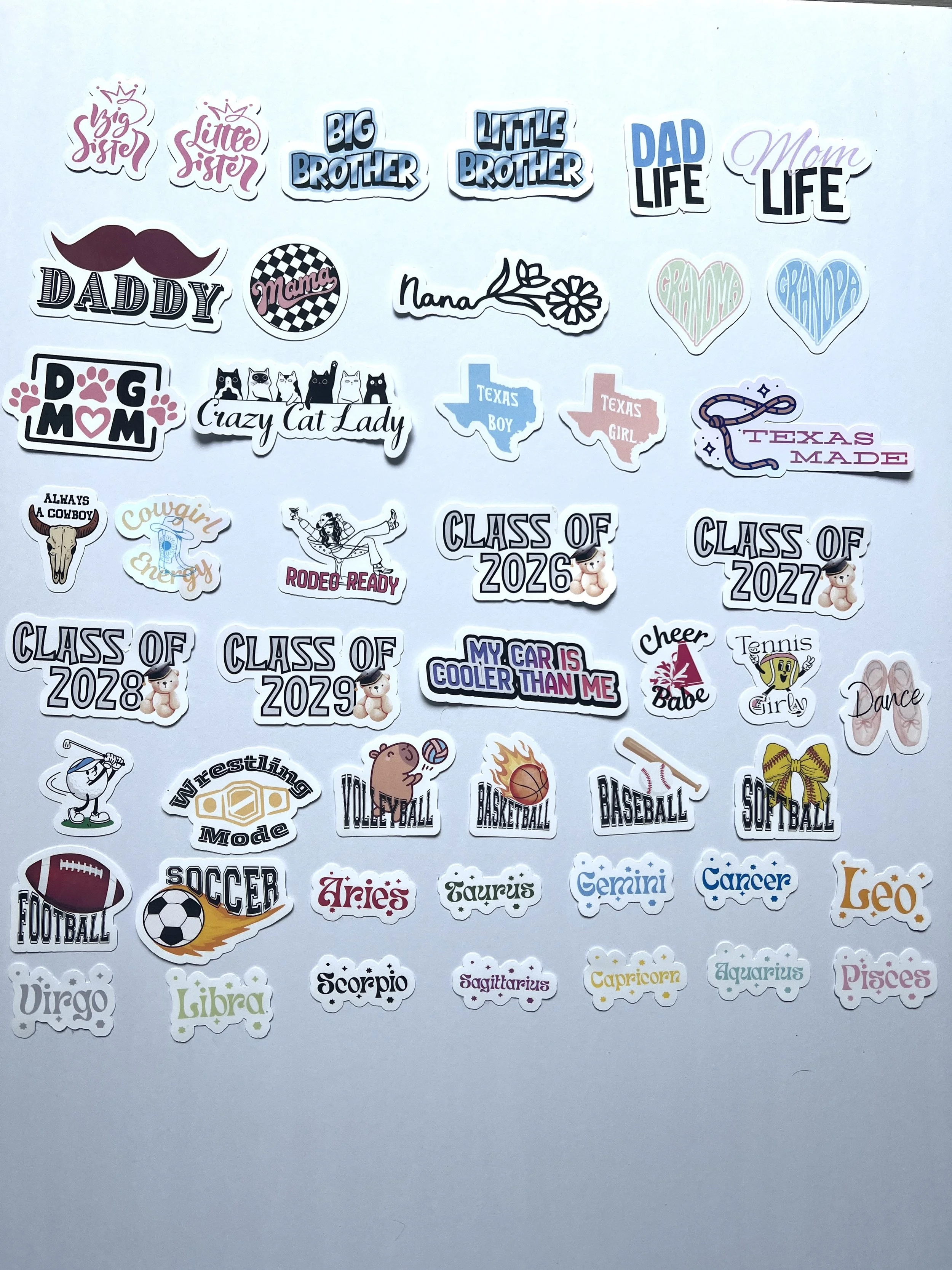 Waterproof Stickers