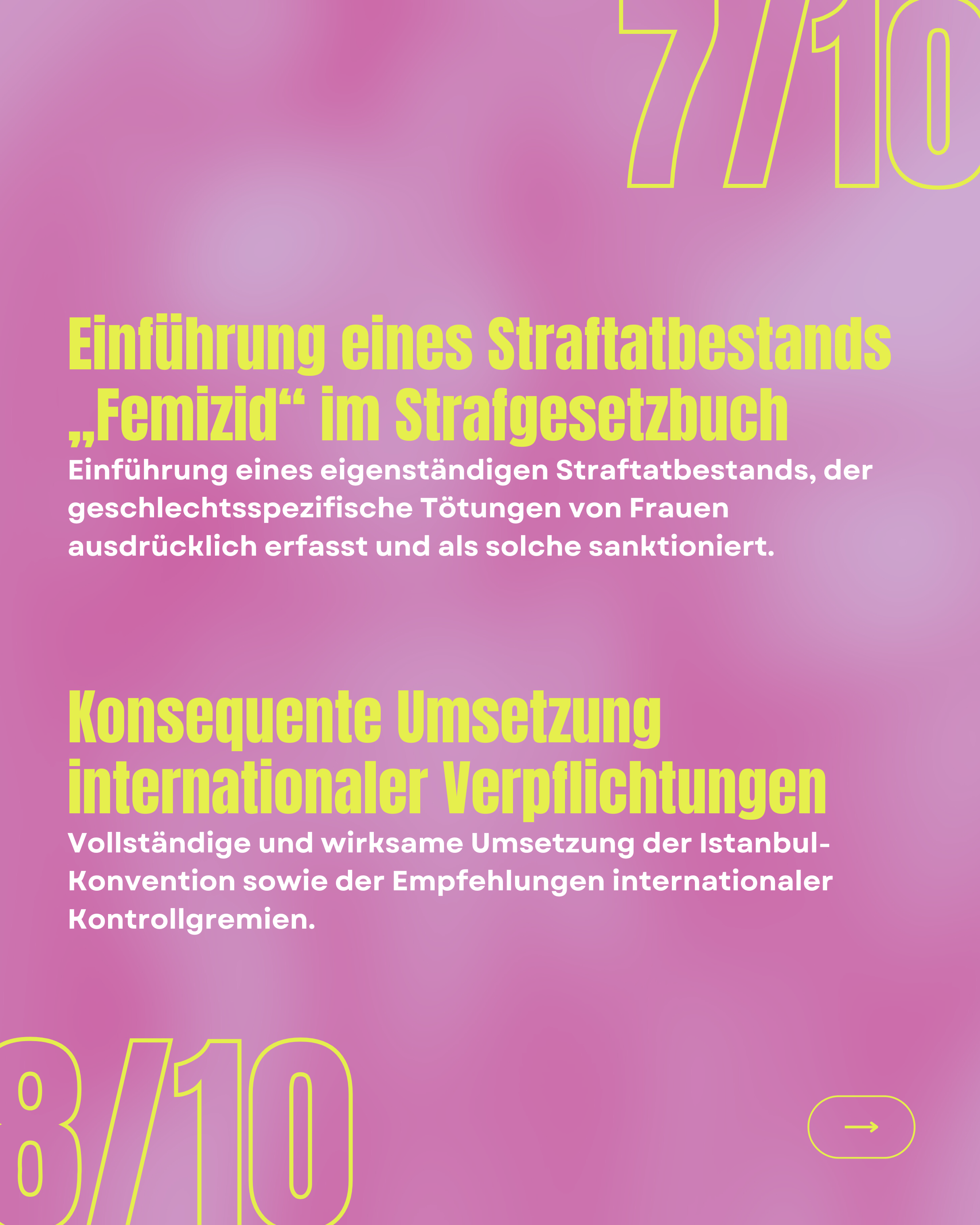 Kampagnen Visual von "In Solidarität mit Collien Fernandes" 