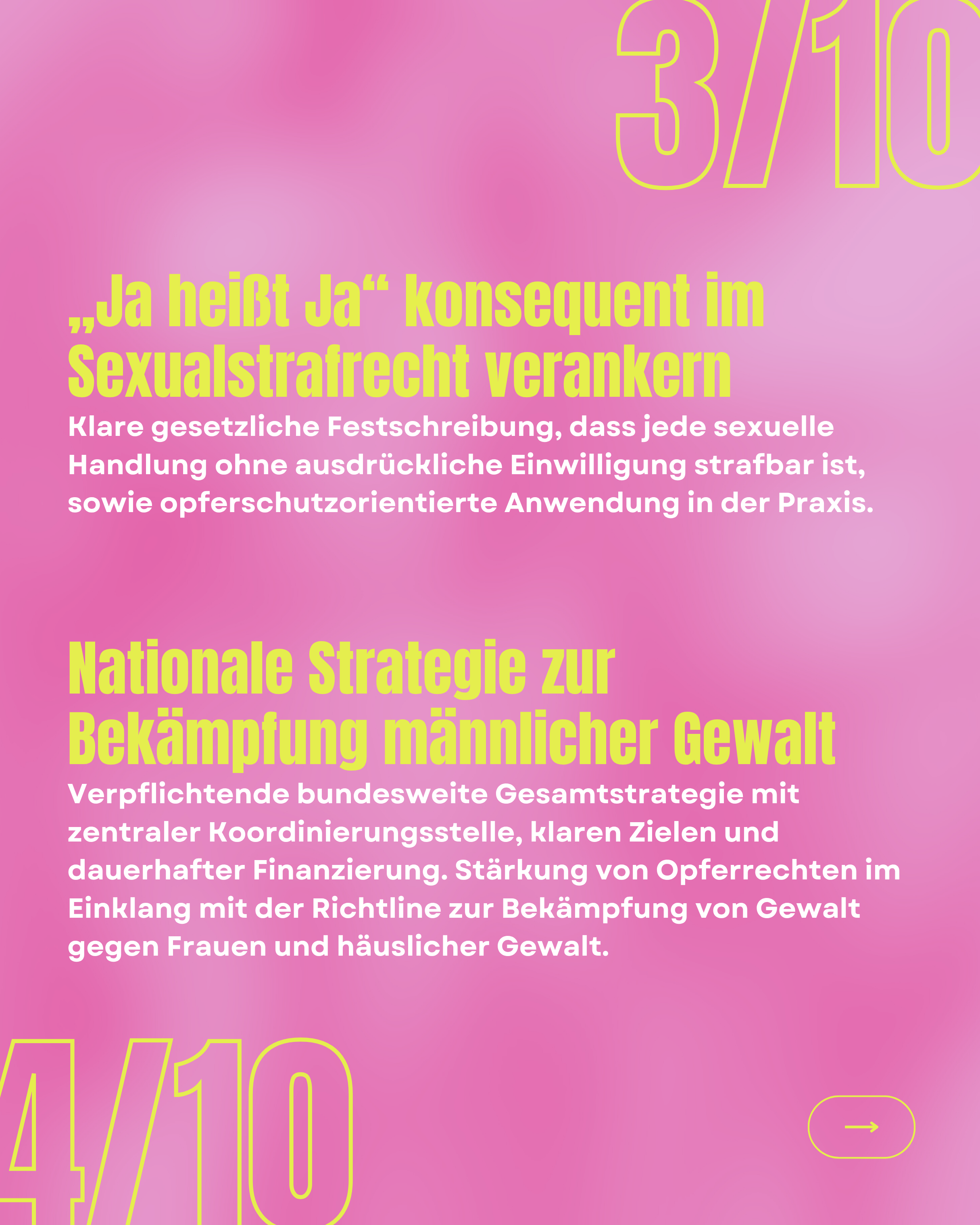 Kampagnen Visual von "In Solidarität mit Collien Fernandes" 