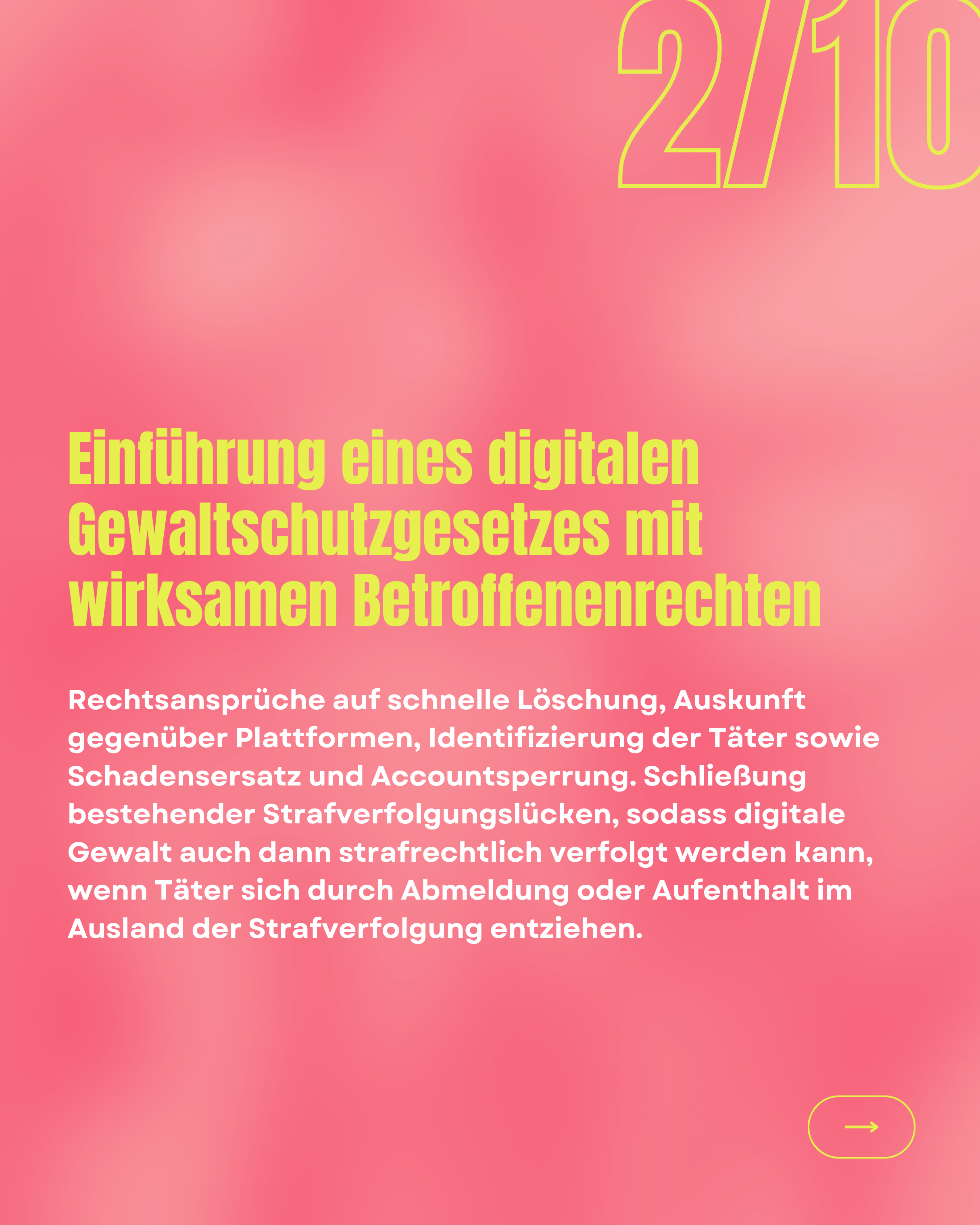 Kampagnen Visual von "In Solidarität mit Collien Fernandes" 