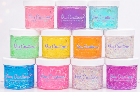 10 Pack Slime Set - 4 oz or 6 oz Slime