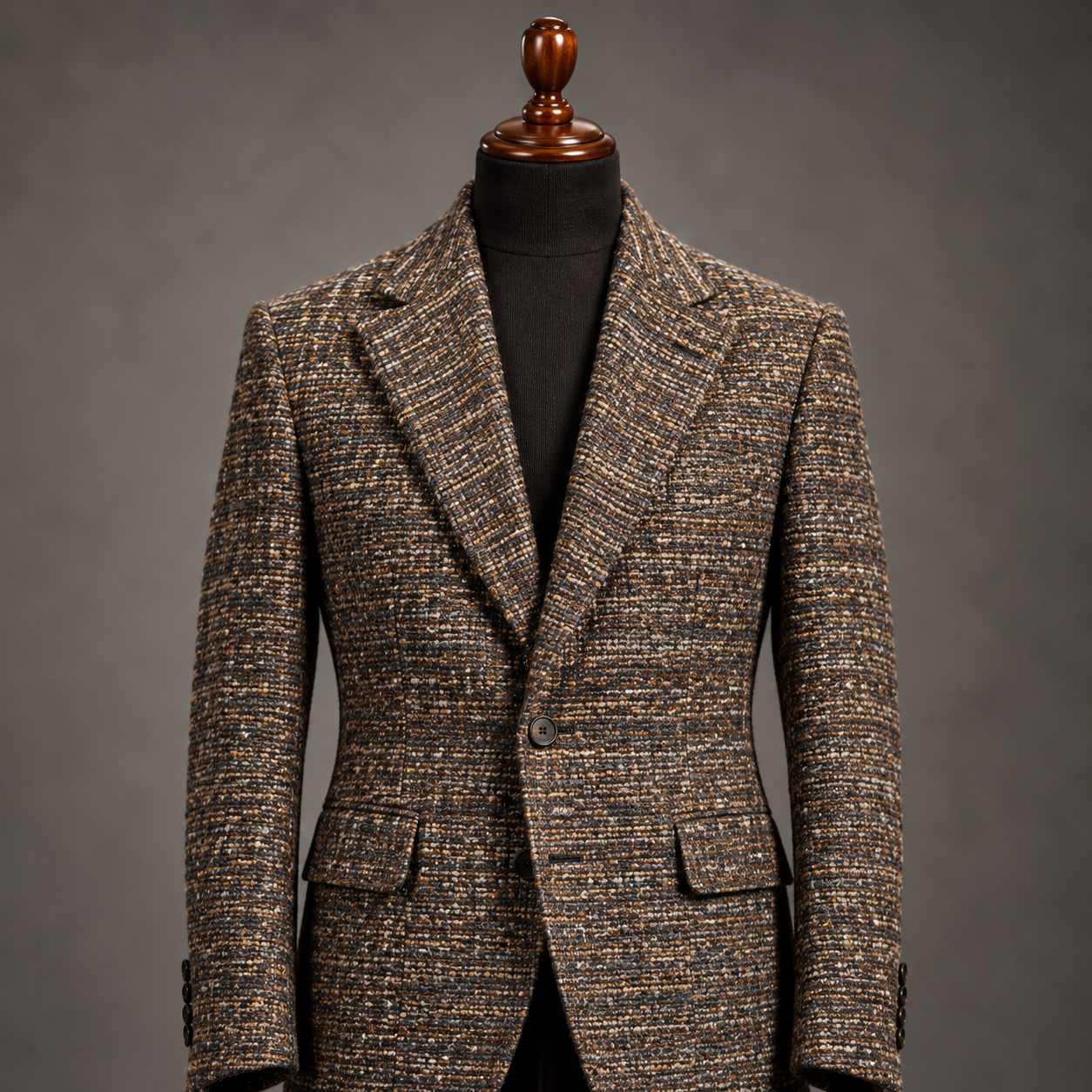 Luxury Textured Tweed Blazer.png