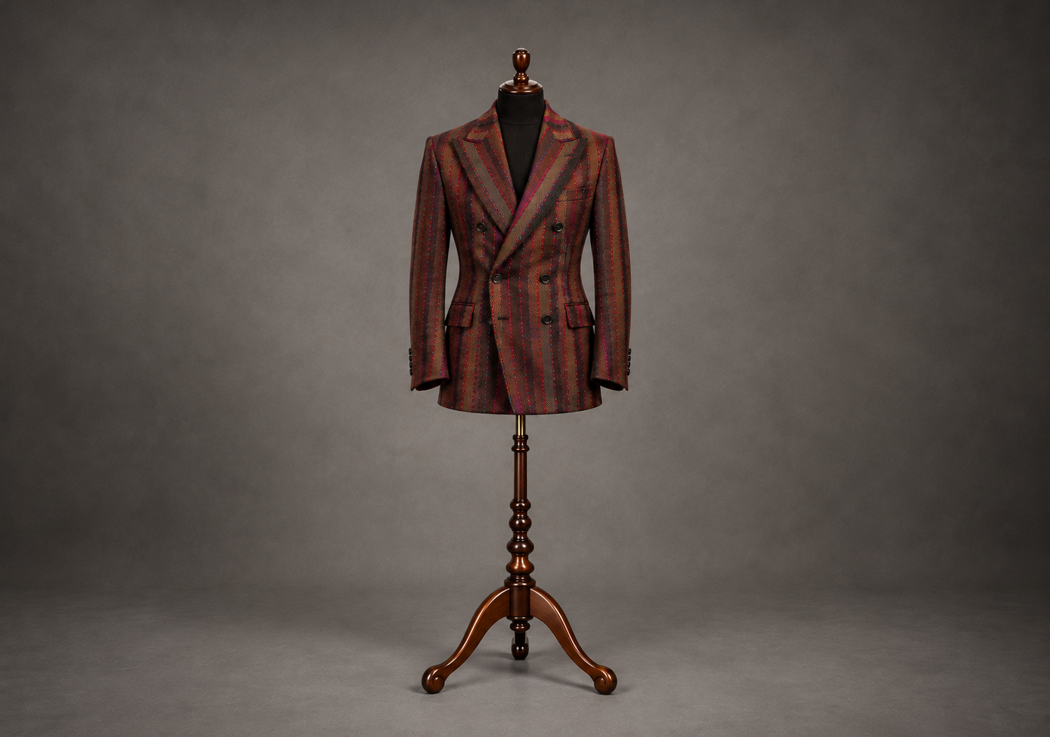 Vintage multi-stripe DB suit
