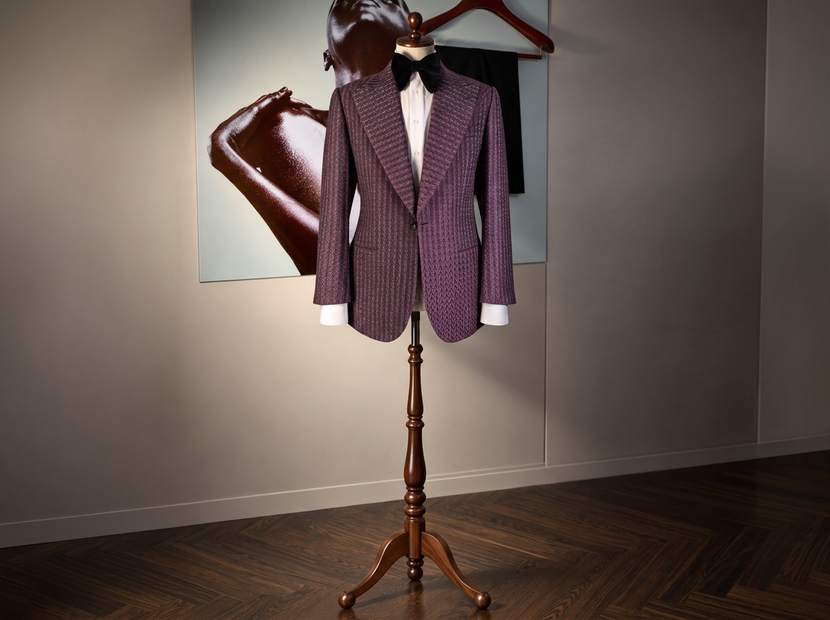 Deep Purple Dinner jacket.