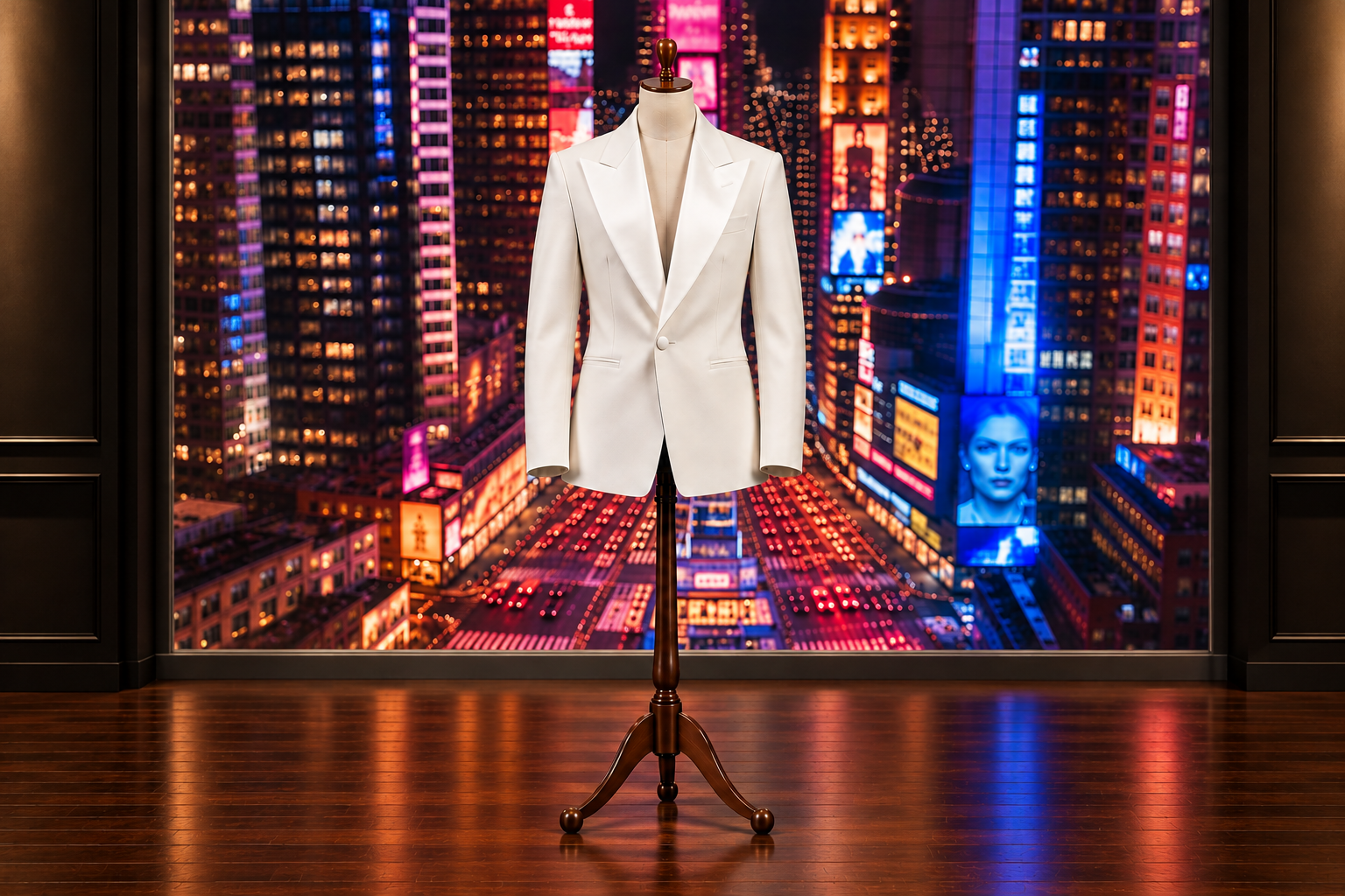 Classic White Tie dinner jacket.