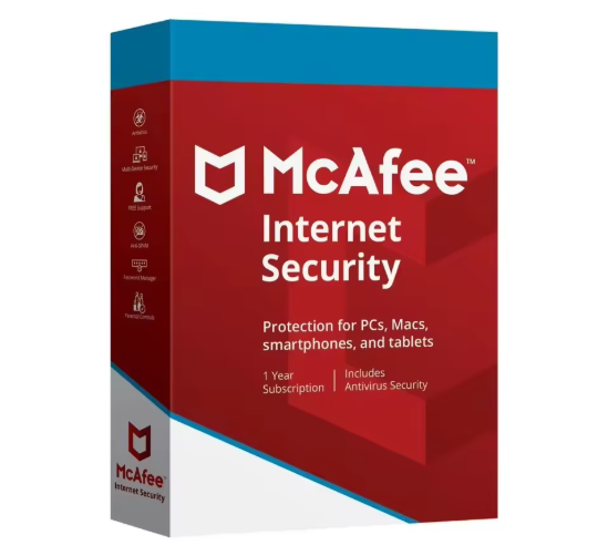 McAfee Internet Security - Proteção Anual 10 Dispositivos