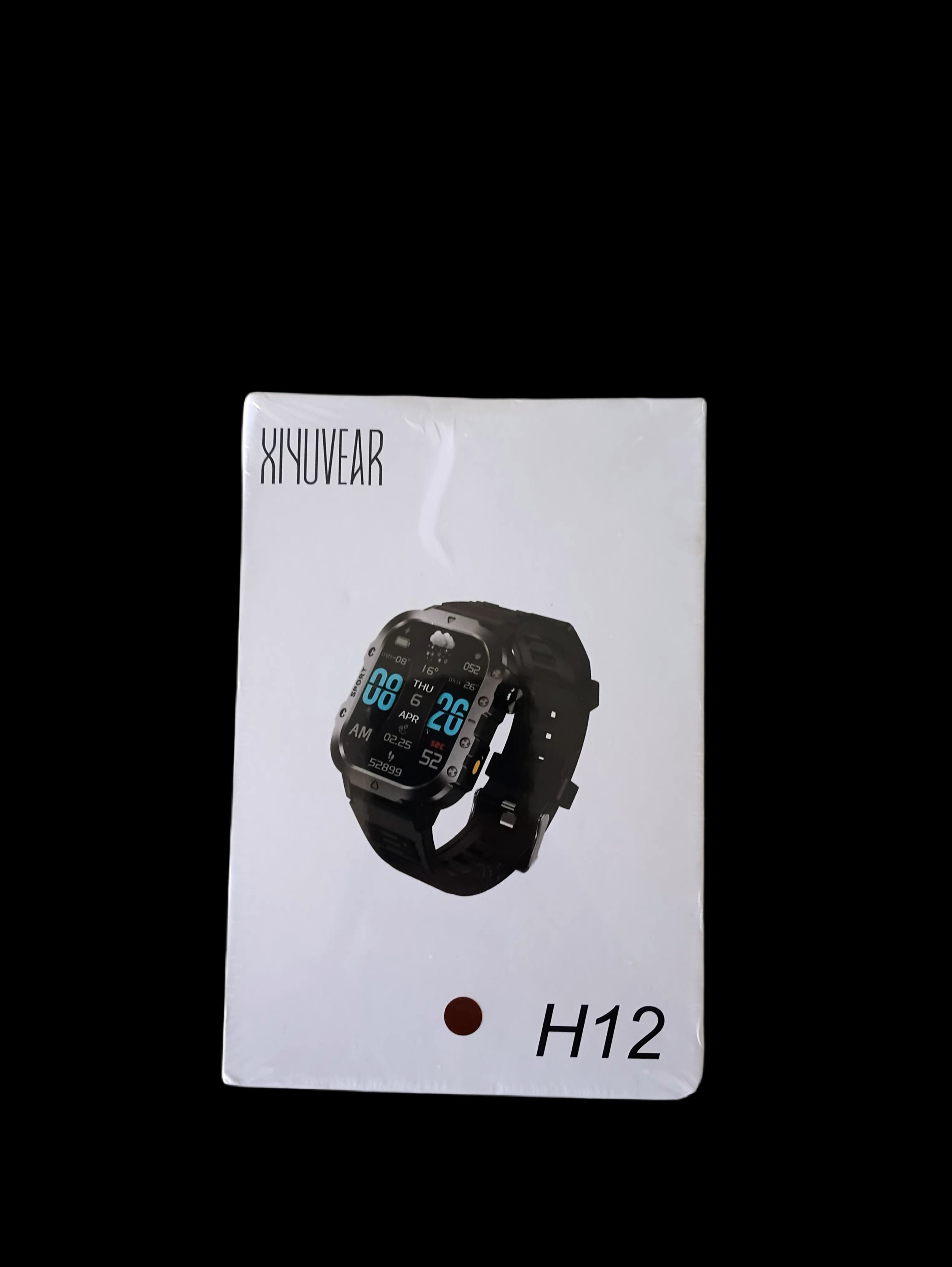 Smartwatch H12 - Water Drinking Reminder, Call/Message Alerts, Phone Locator