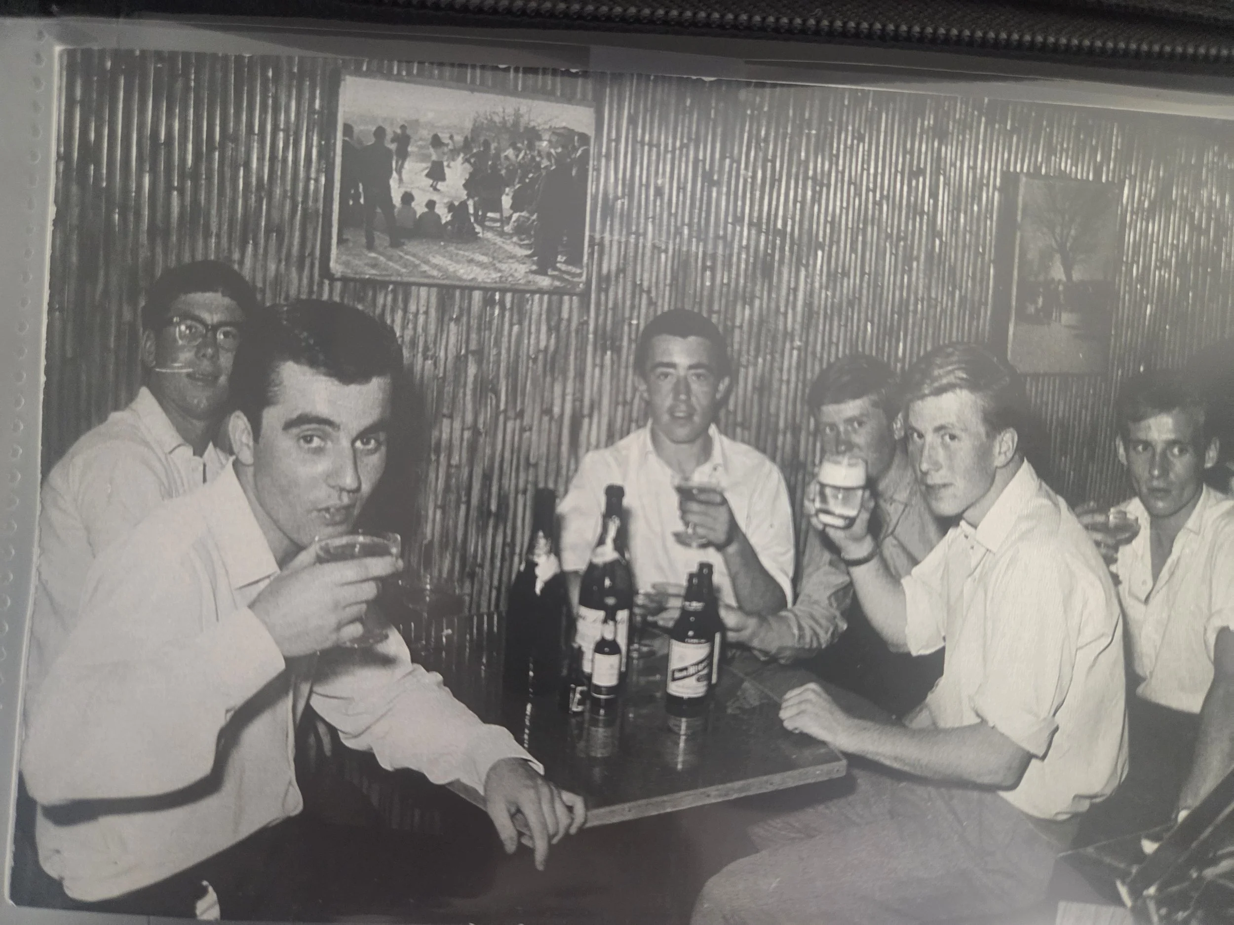 Night out at one of the many bars in Spain