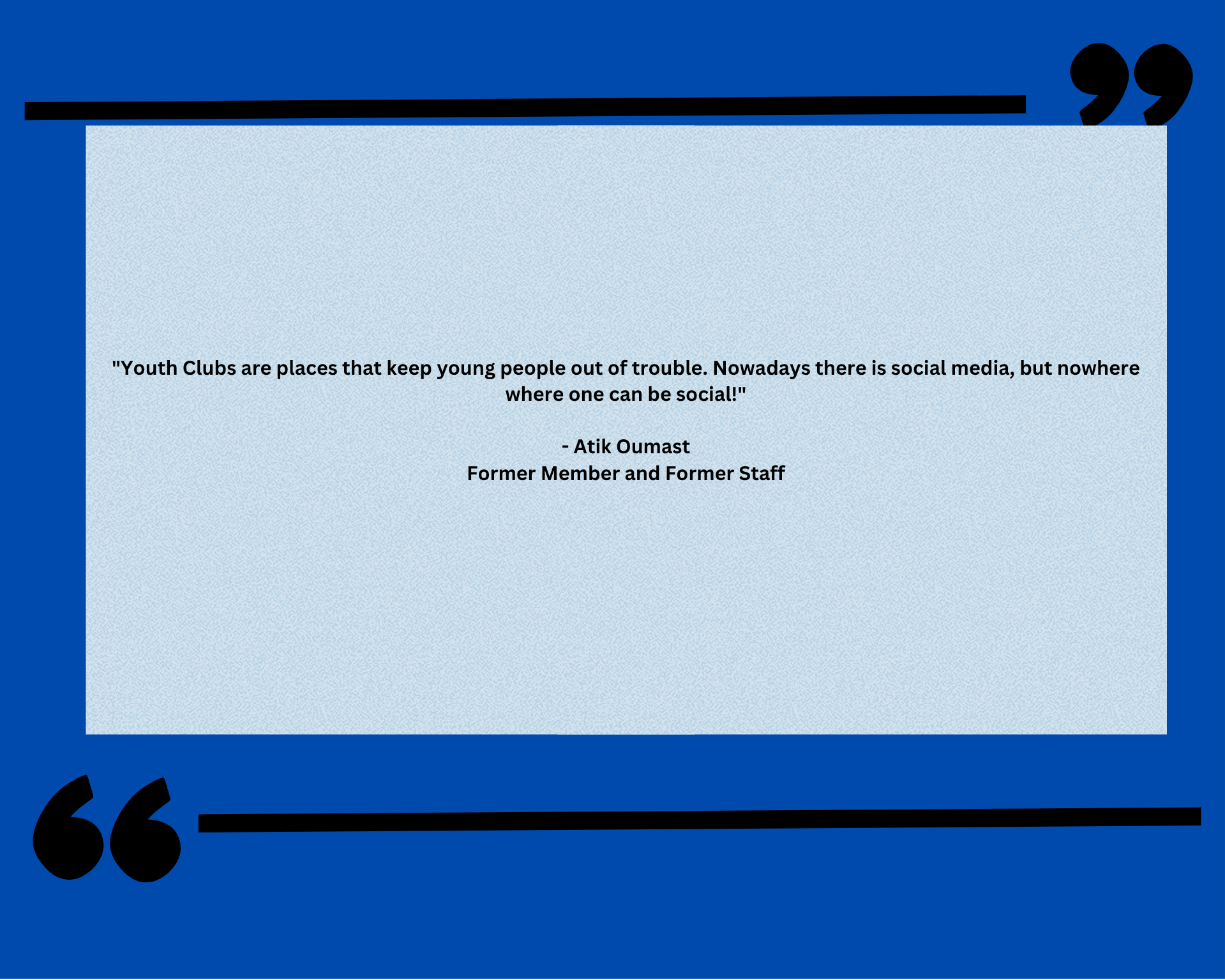 Quote from Atik Oumast - Former Member and Former Staff