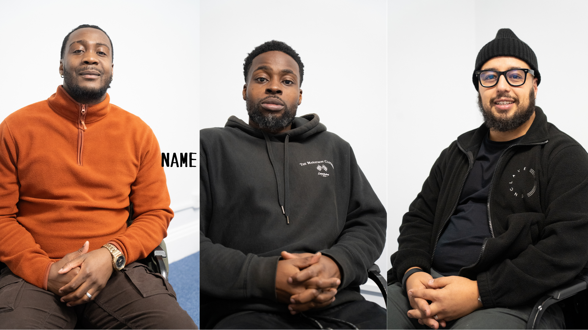 Jose Cruz, Nick Asiama and Atik Oumast - Former Members/Staff