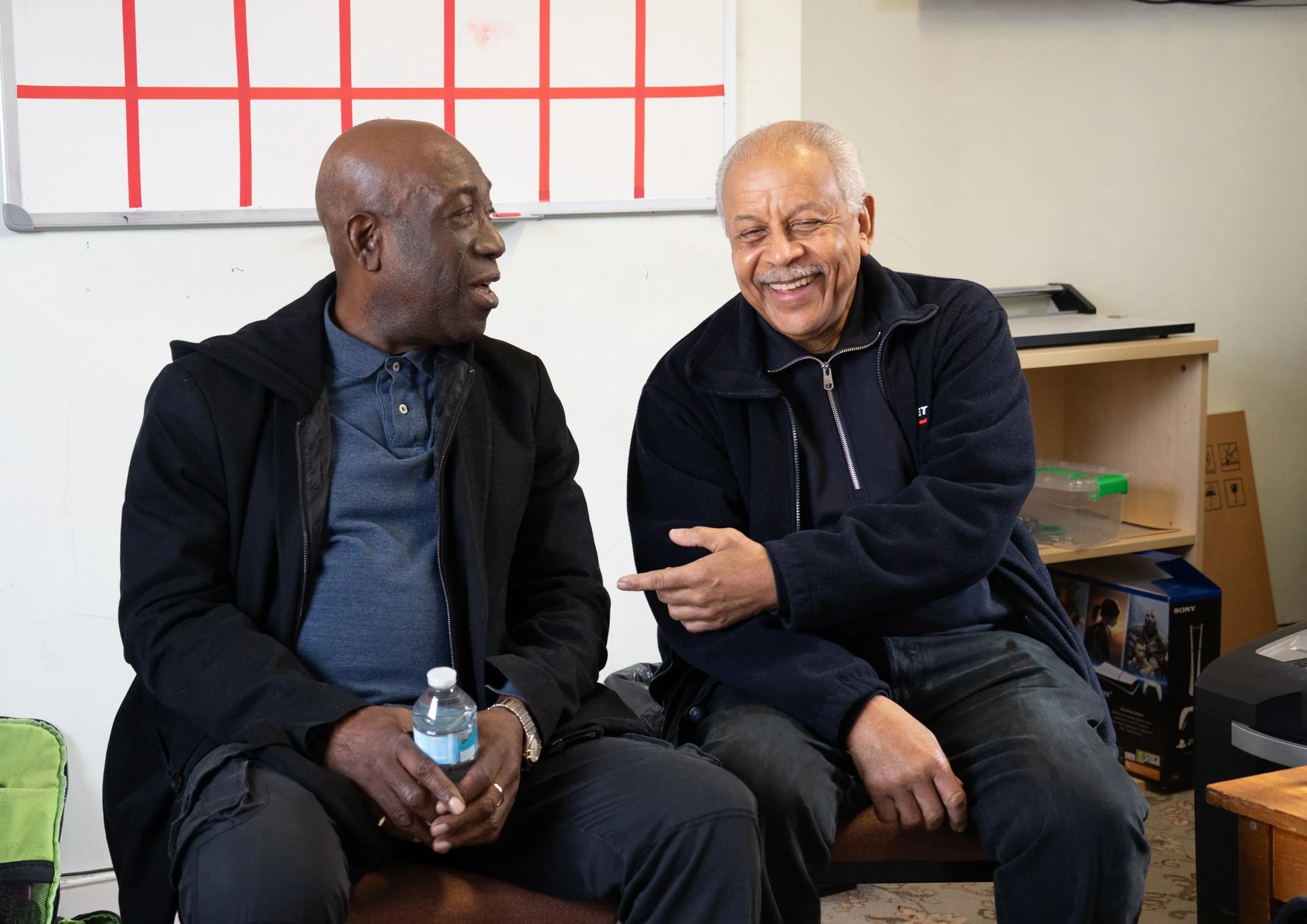 Alan Kirton and lan Williams