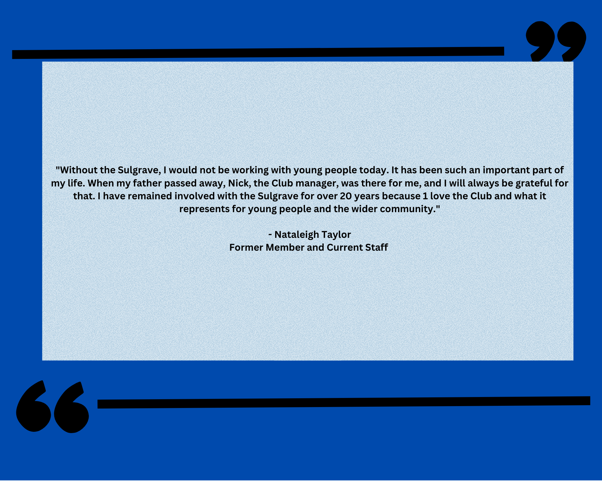Quote from Nataleigh