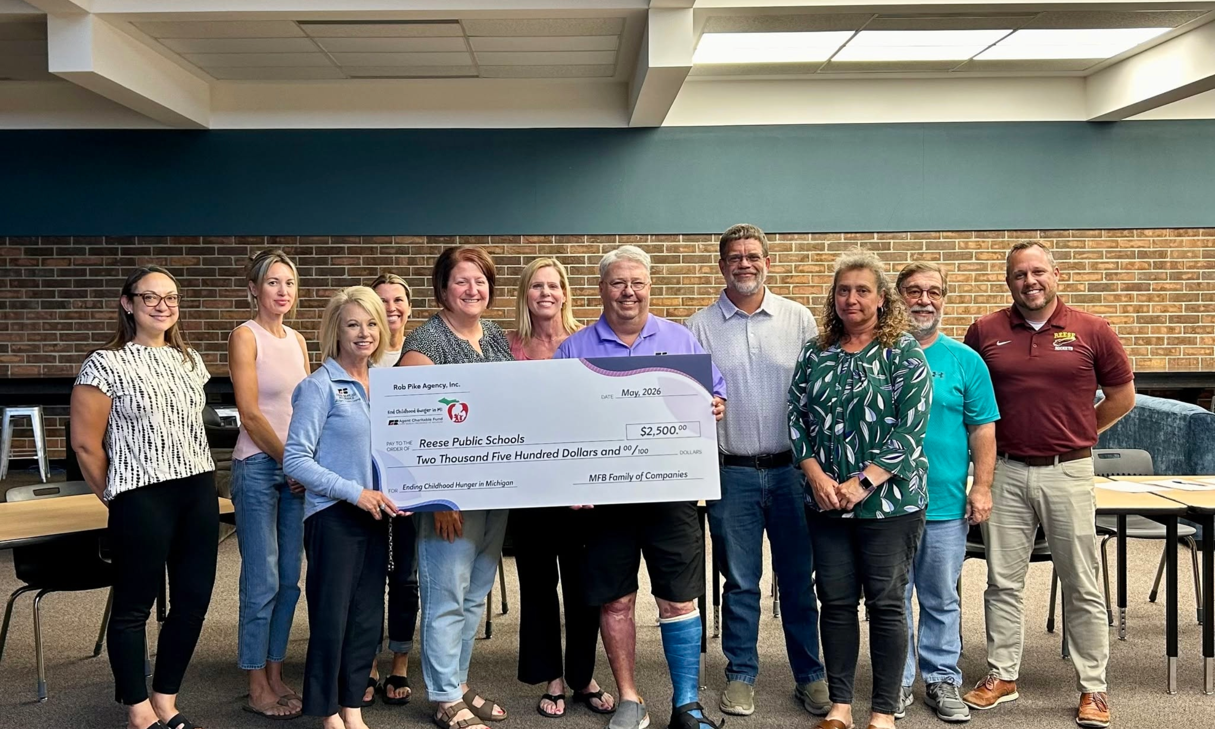 Rob Pike Nominates Reese Public Schools for Second ACF Grant