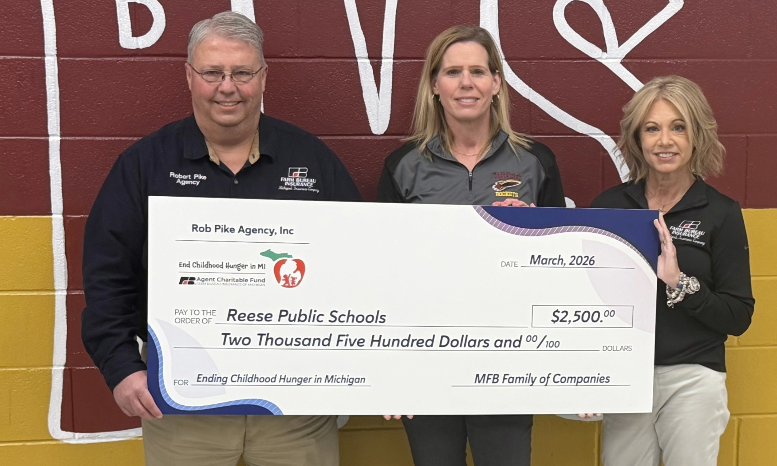 Rob Pike Nominates Reese Public Schools for ACF Grant