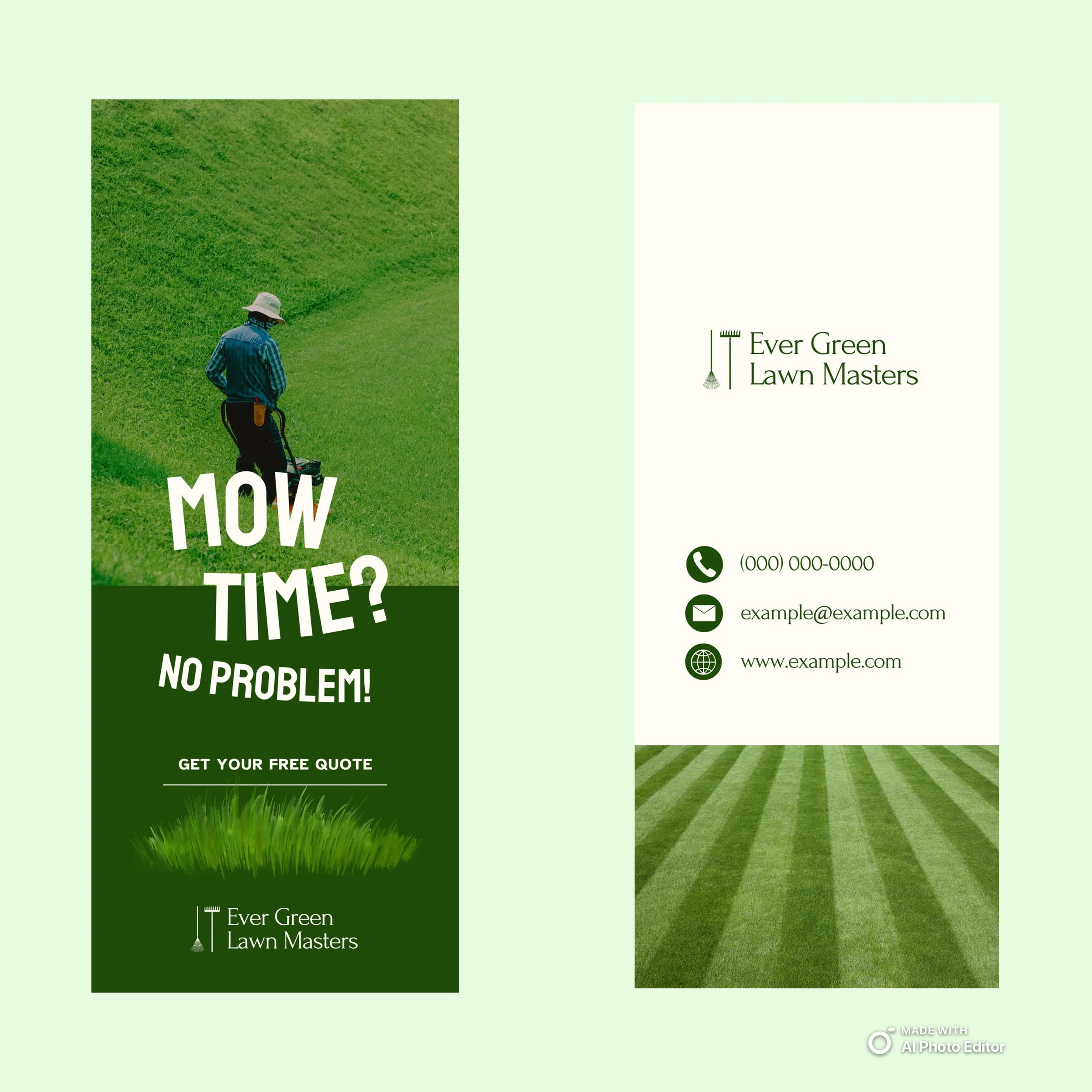 Door Hanger - LAWN