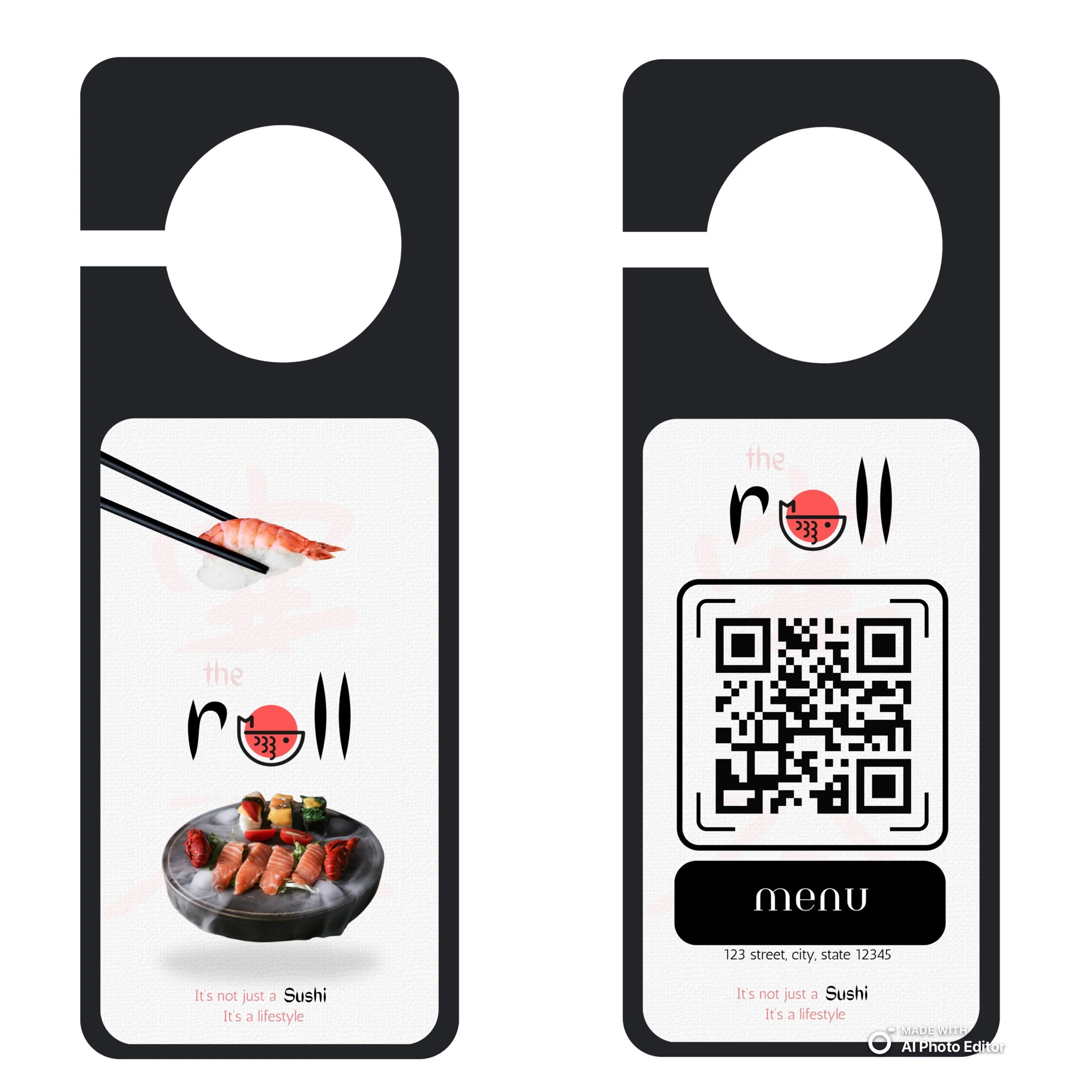 Door Hanger - Sushi