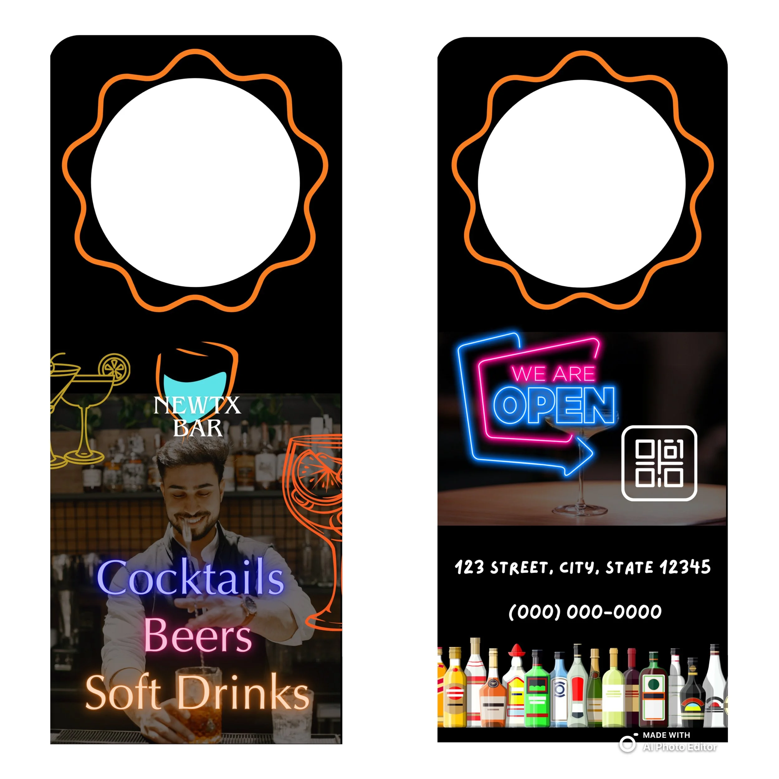 Door Hanger - Bar
