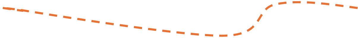 A baseball diamond layout showing bases, the pitcher’s mound, and a dotted foul line.