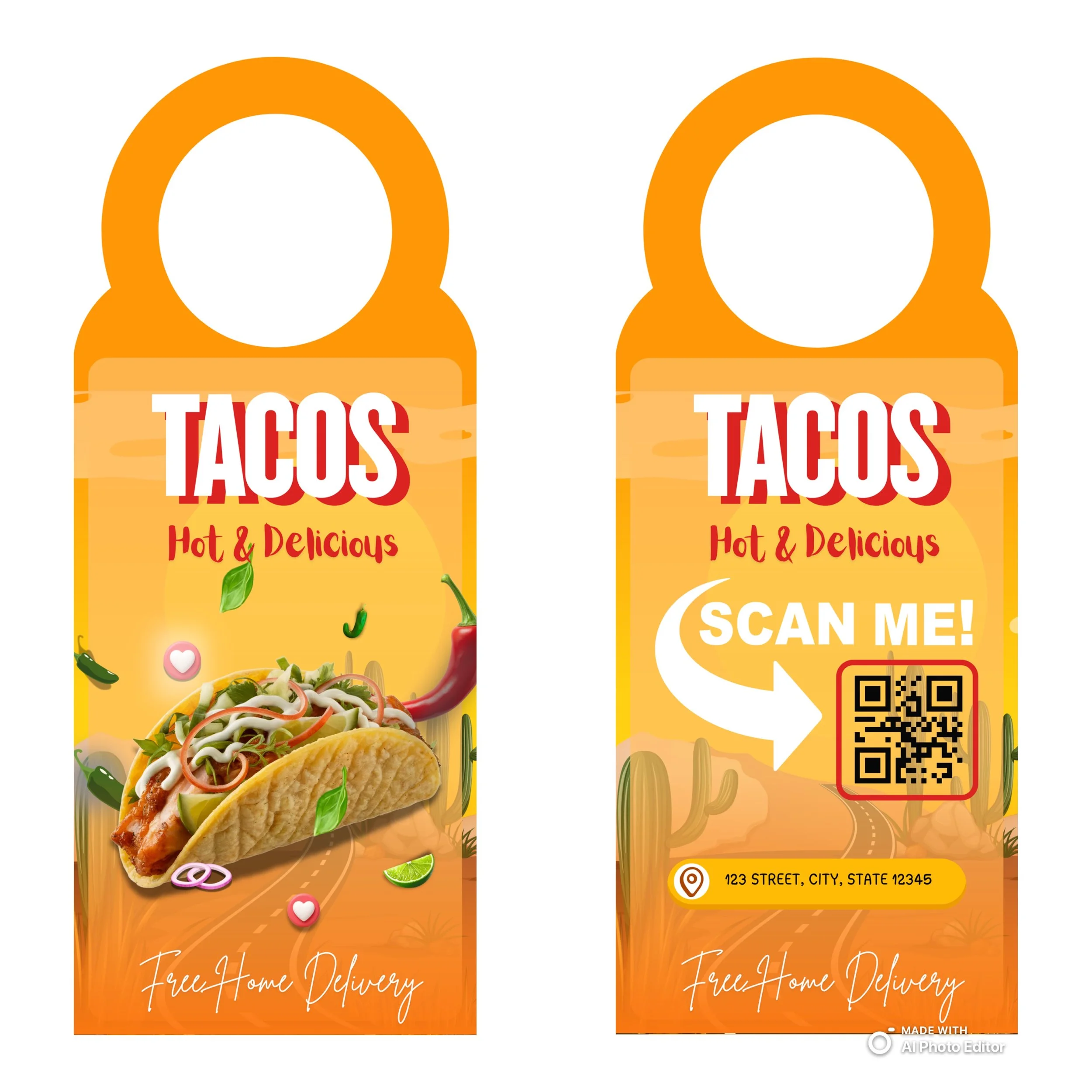 Door Hanger - TACOS