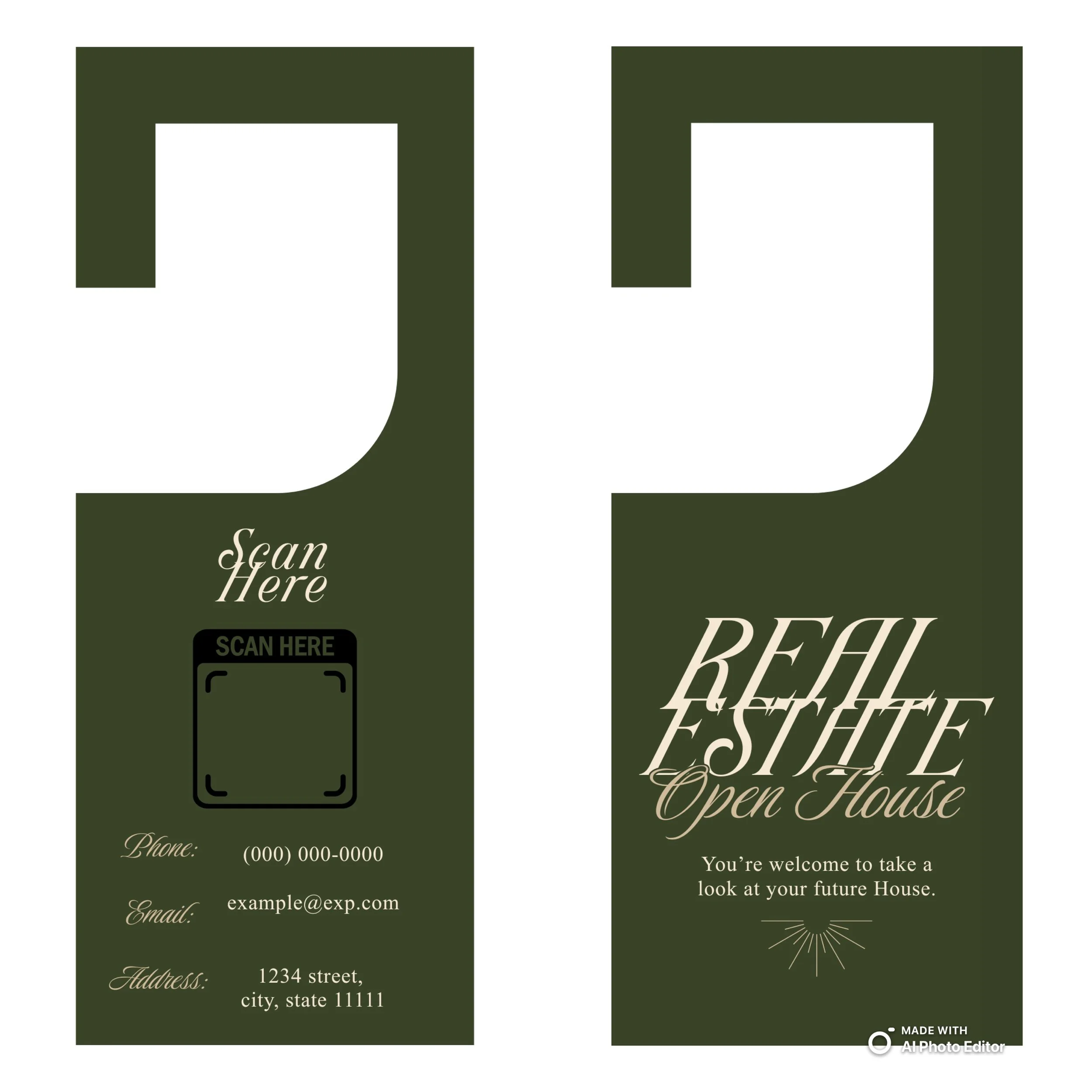 Door Hanger - Real Estate