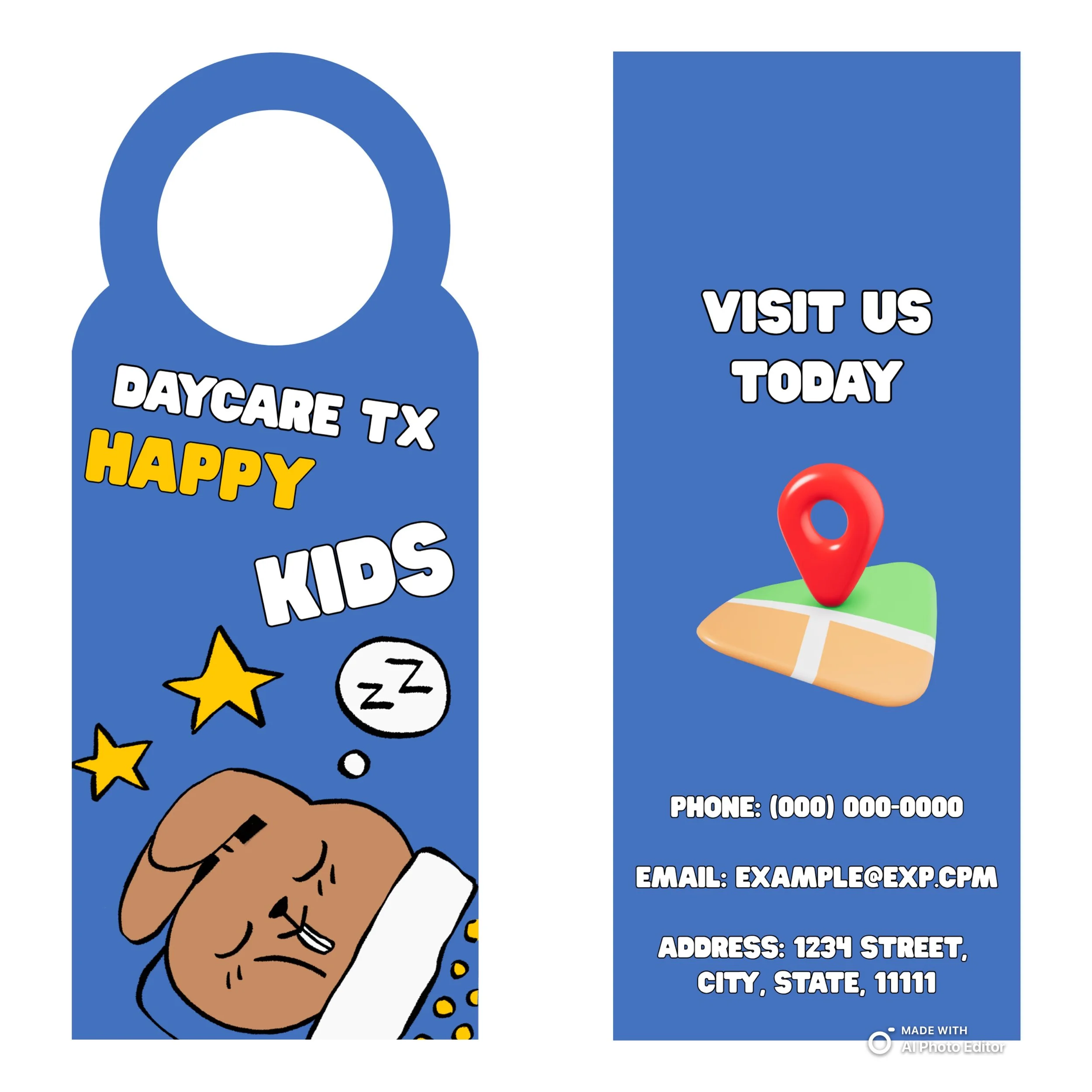 Door Hanger - Day Care