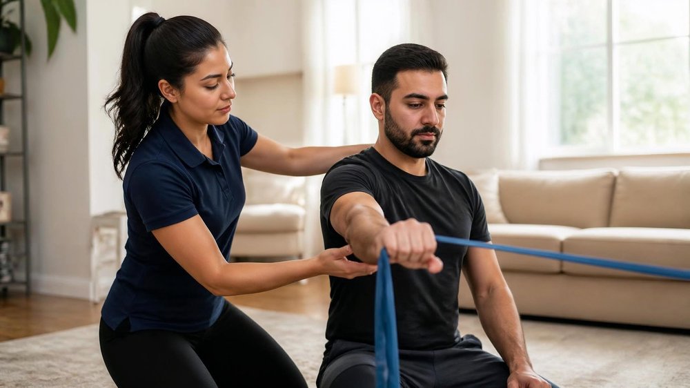 Personalized orthopedic therapy plan and guided rehabilitation