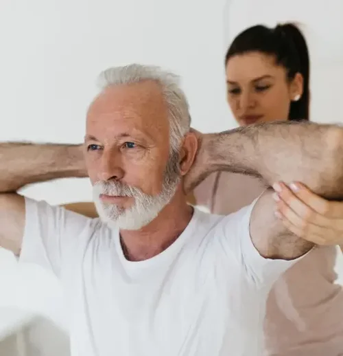 In-home therapy recovery treatment session