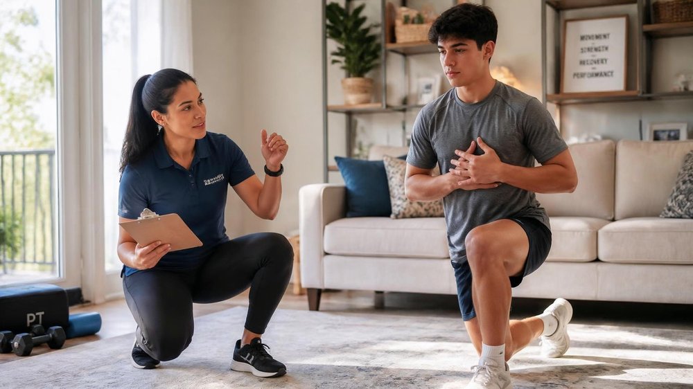 Initial evaluation and orthopedic therapy consultation
